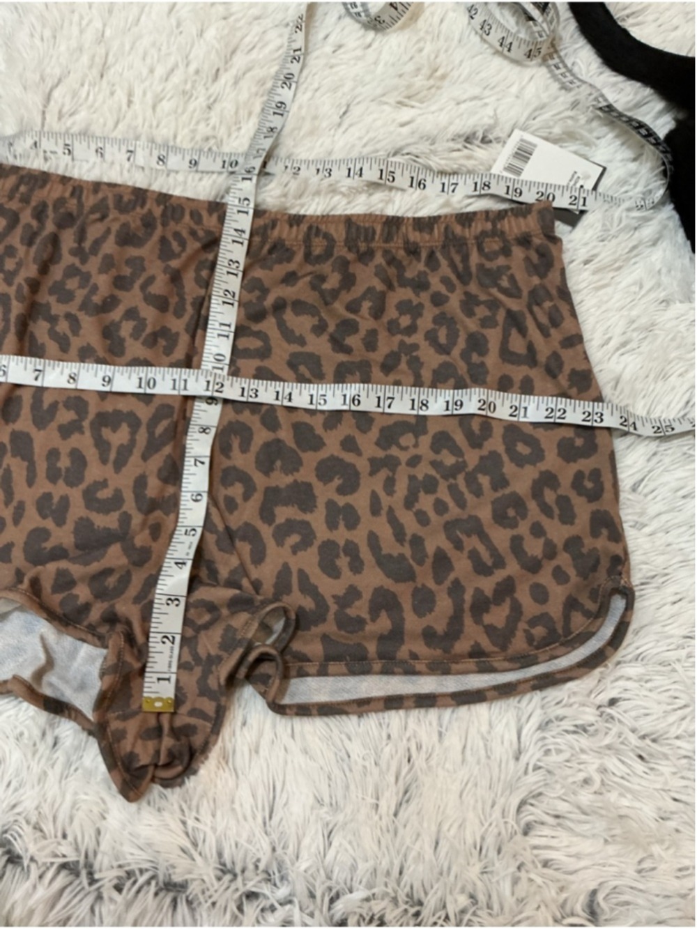 Grayson Thread Leopard Print Lounge Pajama Set 1X Brown Cozy Sleepwear Plus Size - Picture 6 of 14
